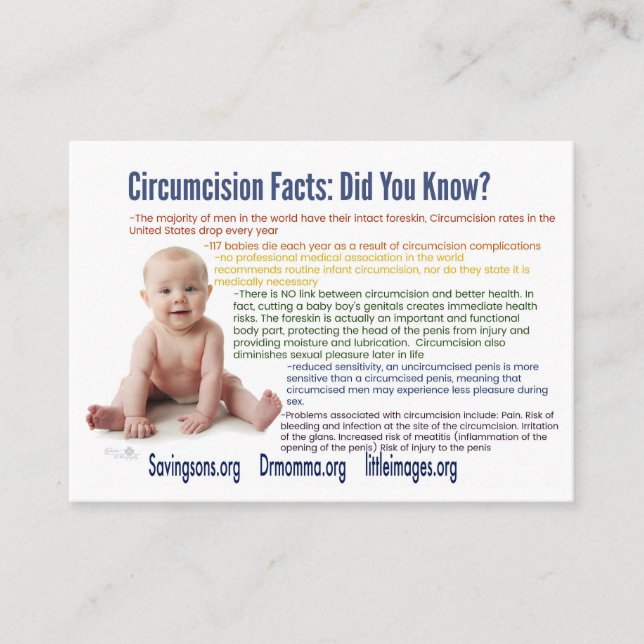 Intactivism info kort (Framsida)