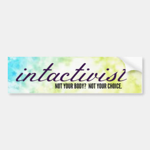Intactivist Bildekal