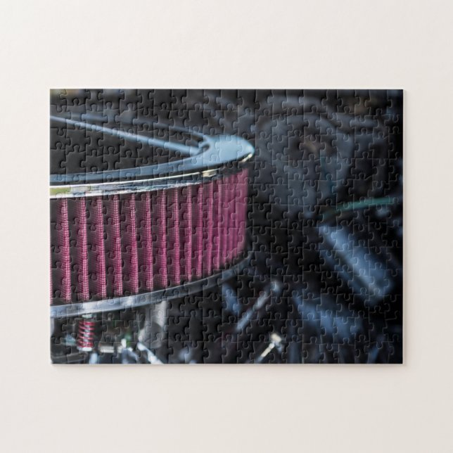 Intag av Chrome Luft Pussel (Horisontell)