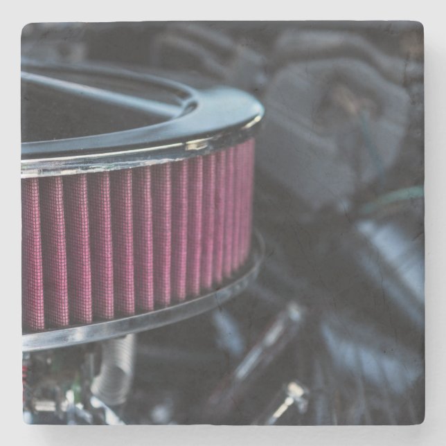 Intag av Chrome Luft Stenunderlägg (Framsidan)