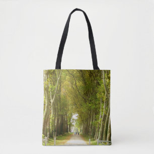 Intäkt för Träd-allt-over-Print Tote Bag Tygkasse
