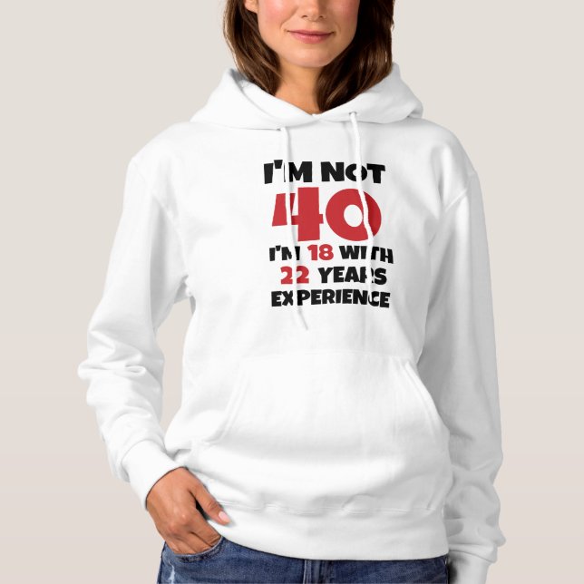 Inte 40 t shirt (Framsida)