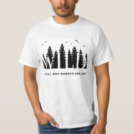 Inte alla  är Borttappadens camping T Shirt