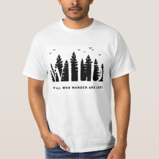 Inte alla  är Borttappadens camping T Shirt