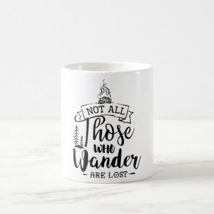 Inte alla de som vandrar kaffemugg
