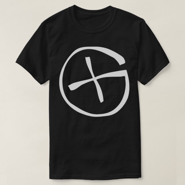 Inte alla de som vill är Borttappad Geocaching GPS T Shirt (Design framsida)