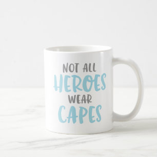 Inte alla hjältebäraCapes. Kaffemugg