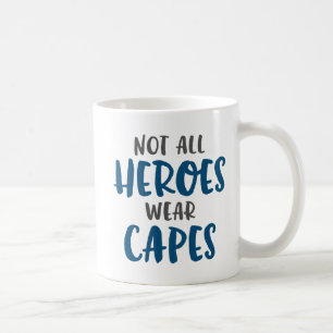 Inte alla hjältebäraCapes. Kaffemugg