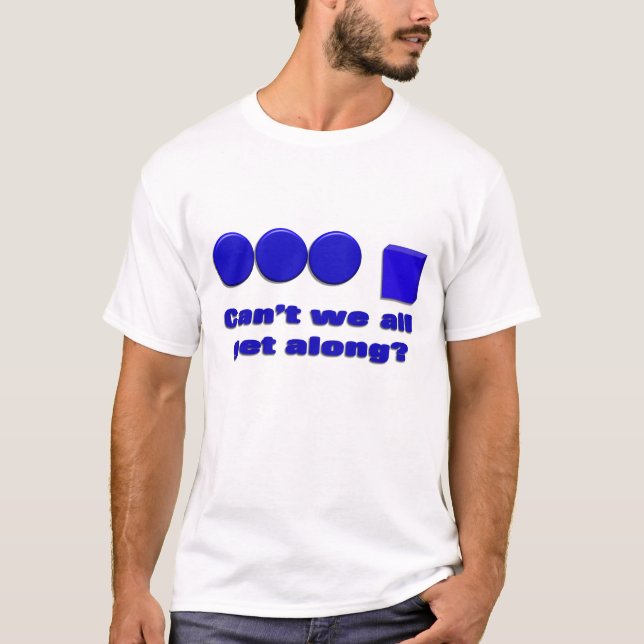 Inte alla kan vi få den Along T-tröja T-shirt (Framsida)