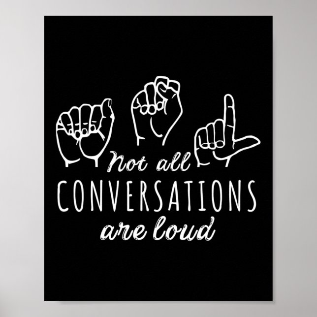 Inte alla konversationer är högt som amerikanska s poster (Framsidan)