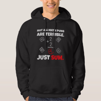 Inte alla skämt om matematik är hemska, bara summa hoodie