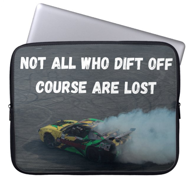 Inte alla som avgår är borttappad laptop fodral (Framsidan)