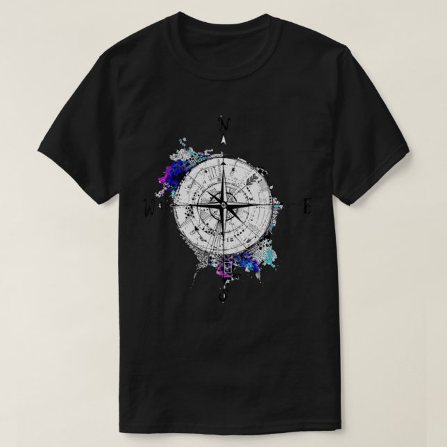 Inte alla som vandrar är borttappad t shirt (Design framsida)