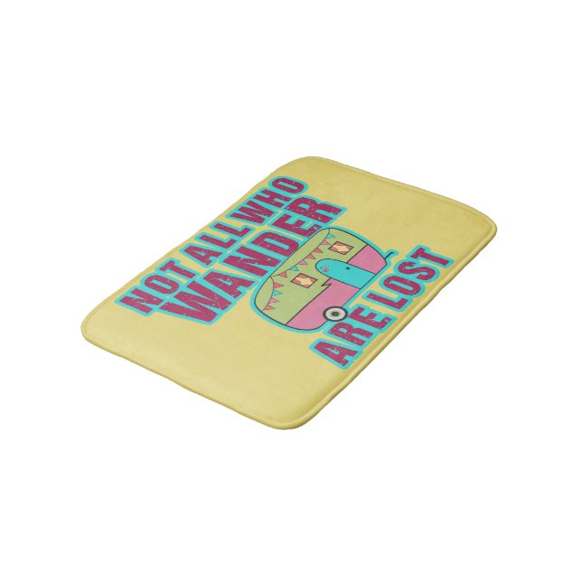 Inte alla som vill är Borttappad Bath Mats. Badrumsmatta (Vinklad)
