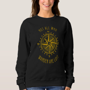 Inte alla som vill är Borttappad Traveler Gypsy Bo T Shirt