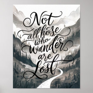 Inte alla som vill ha Borttappad Poster