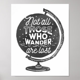 Inte alla som vill ha Borttappad | Resor Poster
