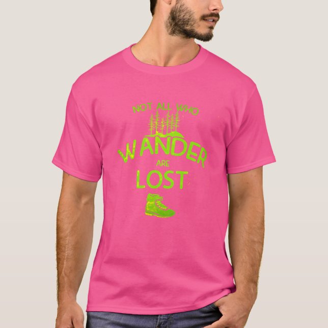 Inte alla som vill ha Borttappad T Shirt (Framsida)