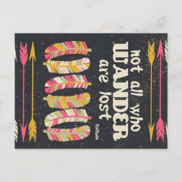 Inte alla som vill ha Borttappad-vykort Vykort