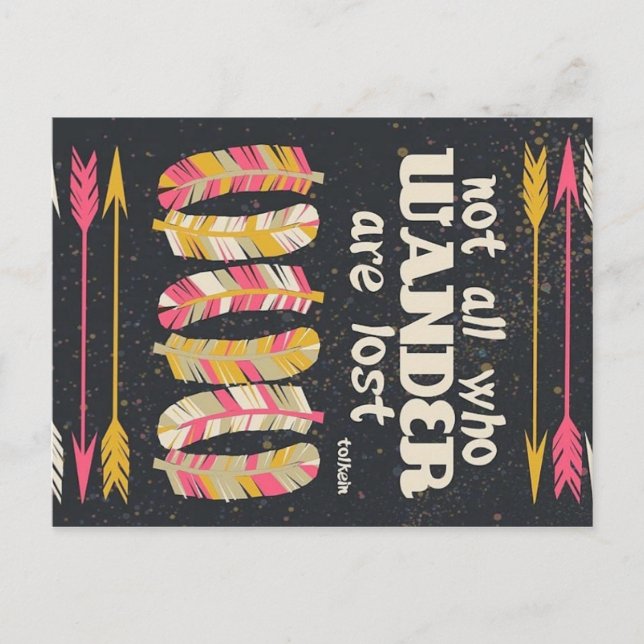 Inte alla som vill ha Borttappad-vykort Vykort (Framsida)