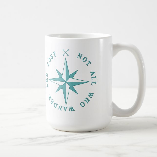 Inte alla som Wander är borttappad Kaffemugg (Höger)