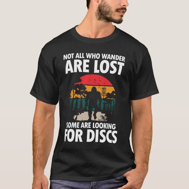 Inte alla som Wander är Borttappad - Lusnyt Bigfoo T Shirt (Framsida)