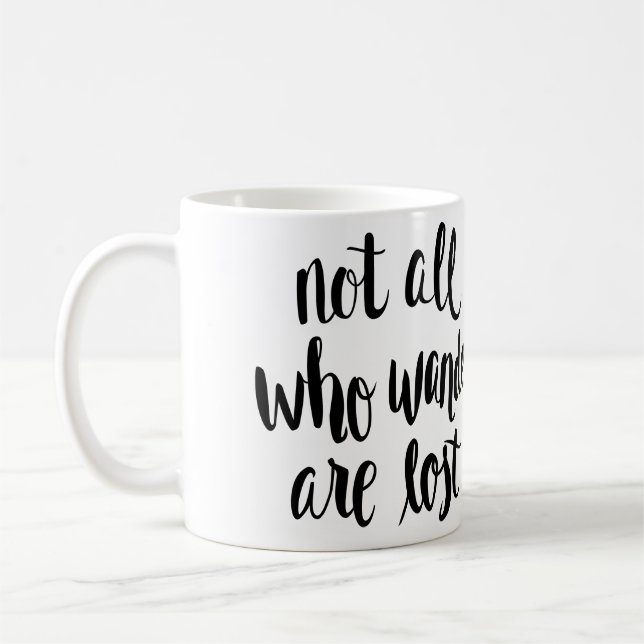 Inte alla som Wander är den borttappada muggen Kaffemugg (Vänster)