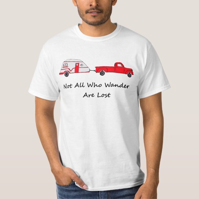 Inte alla som Wander är den borttappada Tee (Framsida)