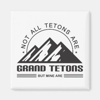 Inte alla Tetons är stora teton, men mina är mina. Magnet