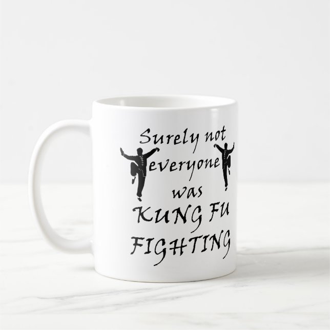 Inte Alla Var Kung Fu Fighting Mugg (Vänster)