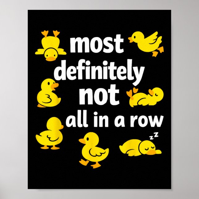 Inte Alls På Rad Mental Hälsa Medvetenhet Awa Poster (Framsidan)