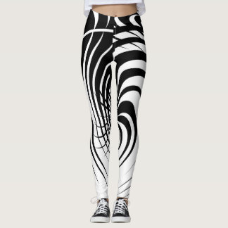 INTE ALLT ÄR SVART & VIT LEGGINGS