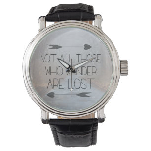 Inte allt de som Wander är borttappad Armbandsur