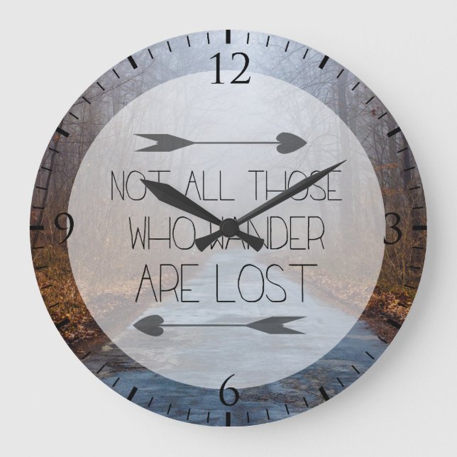 Inte allt de som Wander är borttappad Stor Klocka (Framsida)