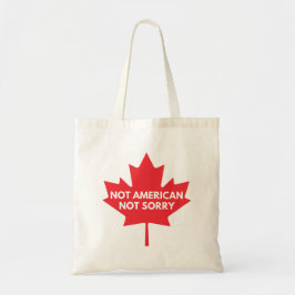Inte amerikansk, tyvärr inte Tote Bag Tygkasse