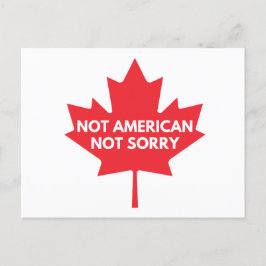 Inte amerikanskt, tyvärr inte vykort