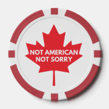Inte amerikanskt, tyvärr Poker Chip