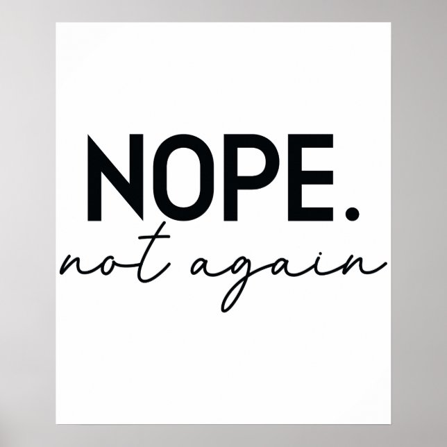 Inte än en gång lätt Trump - antitrumpump Poster (Framsidan)