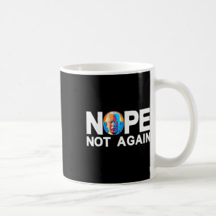 Inte än en gång roligt Biden Pro-trump Kaffemugg