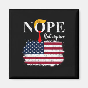 Inte än en gång roligt Trump 5 Magnet