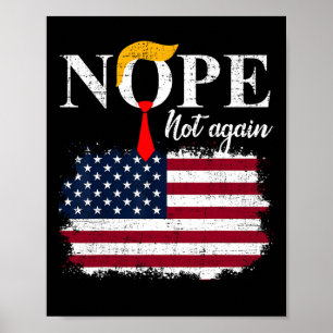 Inte än en gång roligt Trump 5 Poster