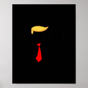 Inte än en gång roligt Trump-apparat Inte än en gå Poster