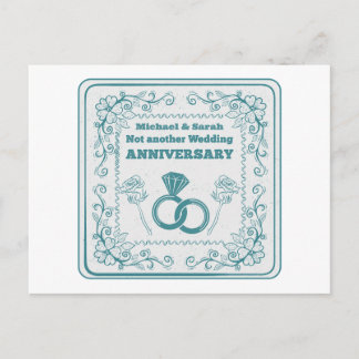 Inte ännu en bröllop-årsdag vykort