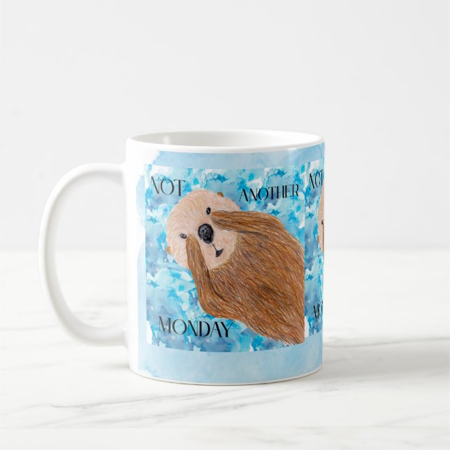 Inte ännu en måndag kaffemugg (Vänster)