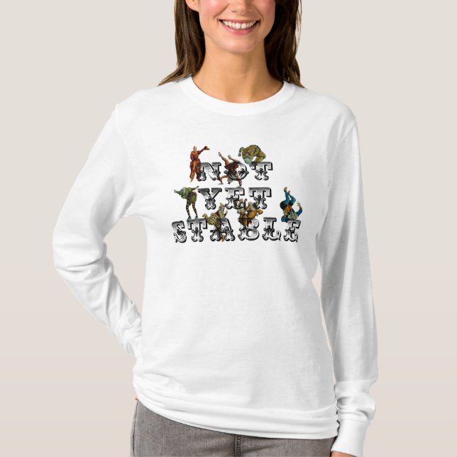 Inte ännu stall t-shirt (Framsida)