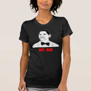 Inte ansikte Meme för dåligaBarack Obama ursinne Tee Shirt