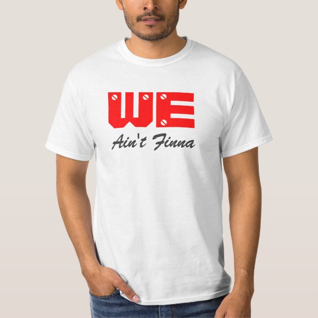 Inte är den Finna T-tröja Tee Shirt (Framsida)