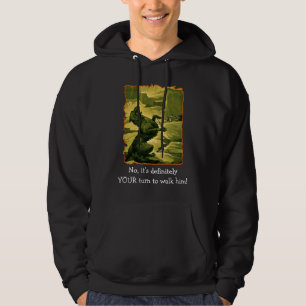 Inte är det bestämt DIN vänd Hoodie