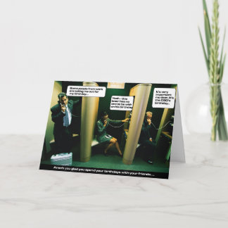 Inte är du som är glad dig, HAR vänner Kort