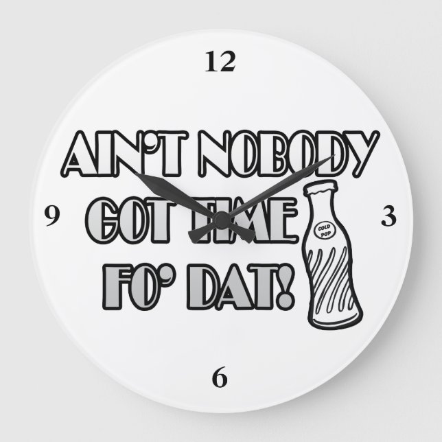 Inte är inget fick Time Fo Dat Stor Klocka (Framsida)